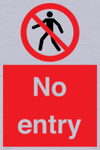 No entry